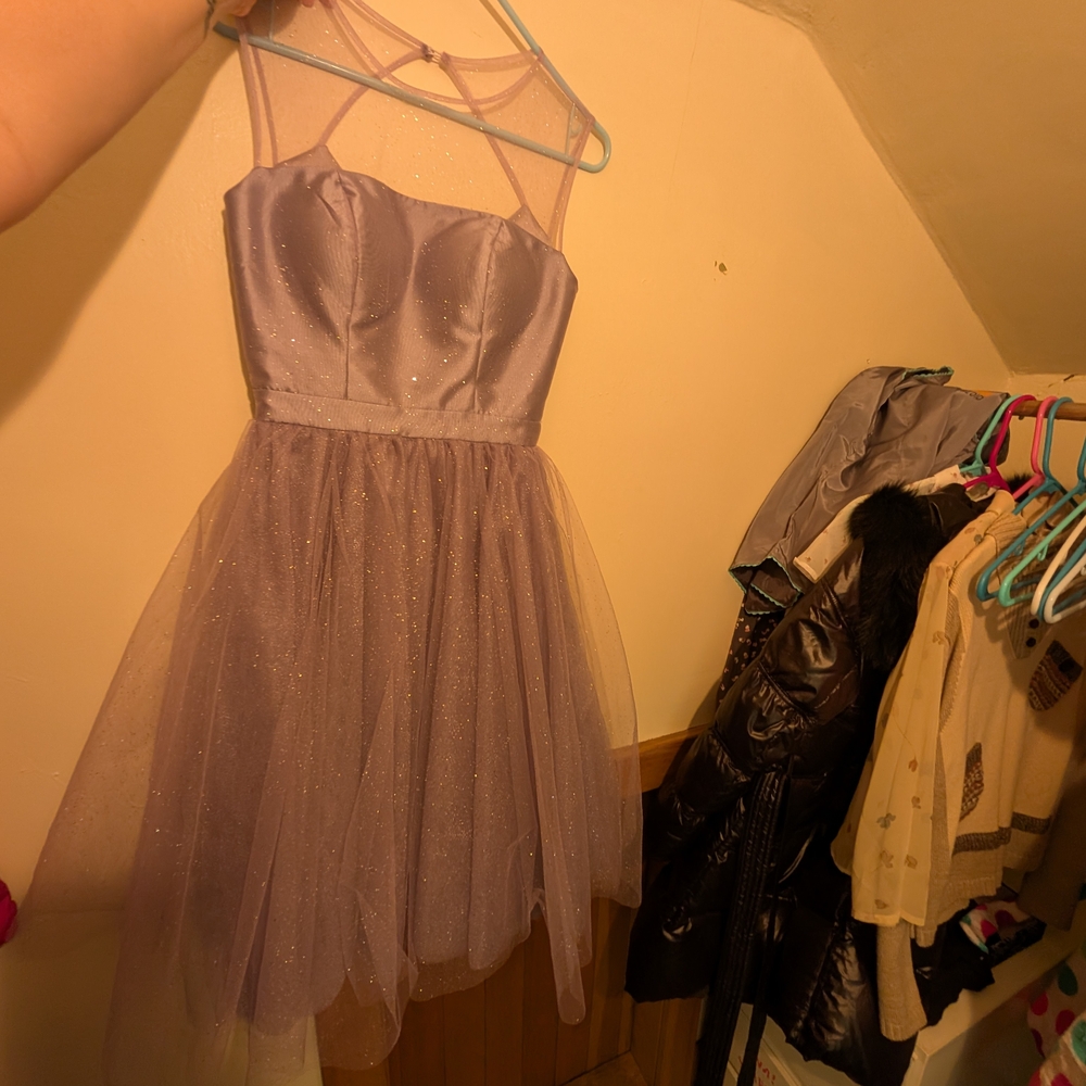 Elegant Lavender Kids Dress
